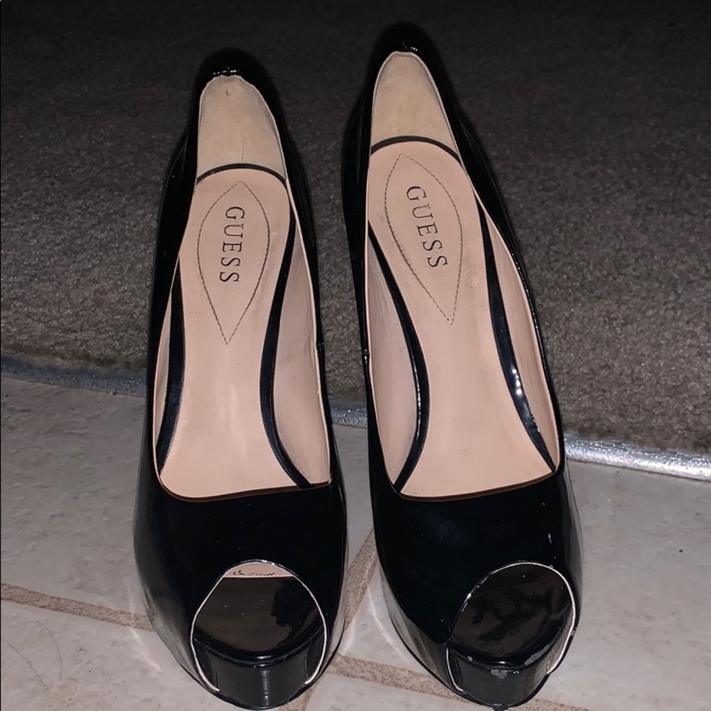 Black Guess heels